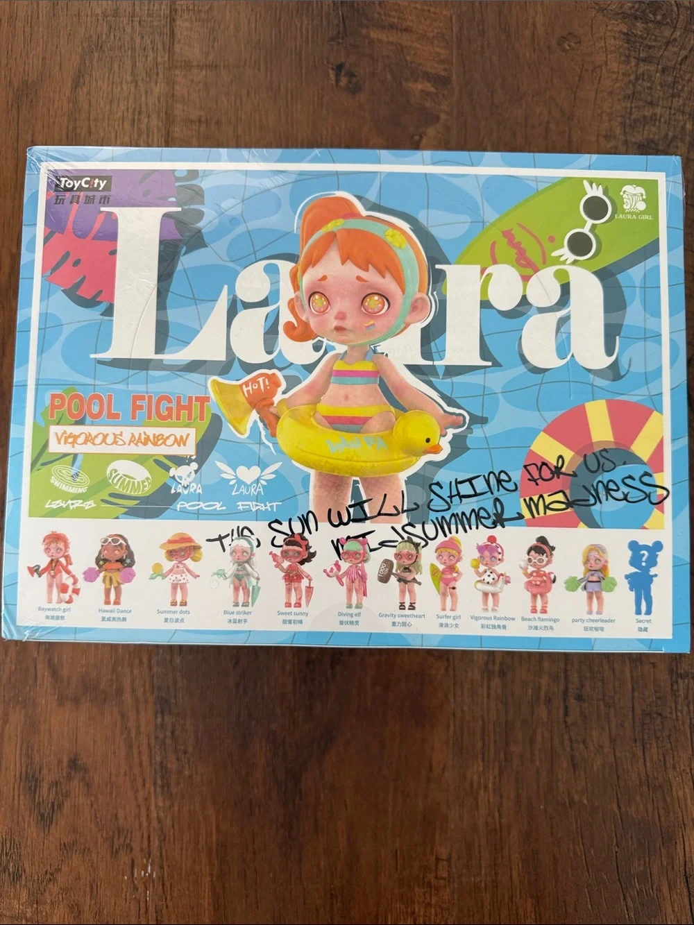 Laura Pool Fight Figure Toy - Full Case